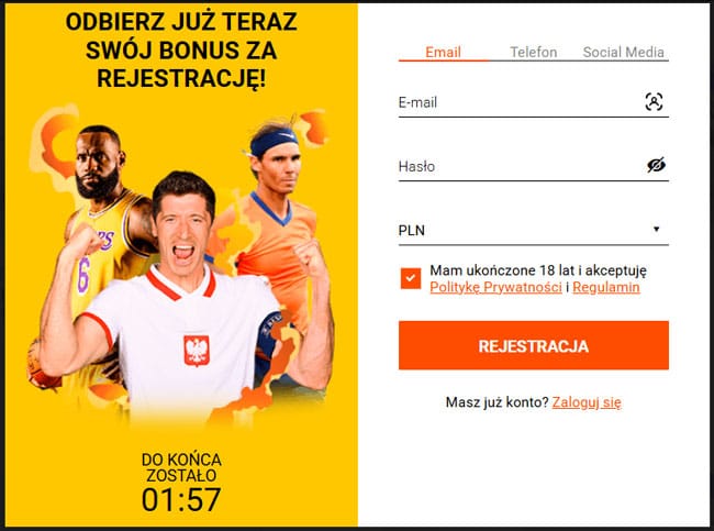 Jak zarejestrować się w kasynie Spinamba